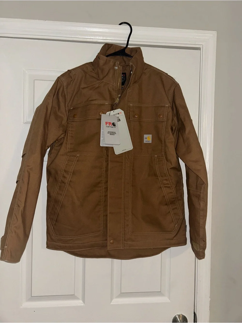 Carhartt Brown Duck Canvas Field Jacket